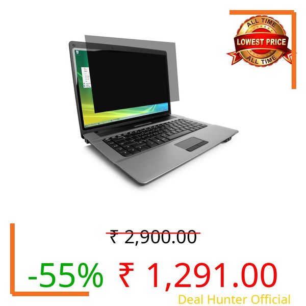 Kensington 12.5" 16:9 Laptop Privacy Screen FP125W9, Military Grade Protection, Anti Scratch & Glare, Blue Light Reduction, Touchscreen compatible, Reversible Viewing - Matte/Gloss, (K52792WW)