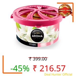 Aroma Car Perfume Organic Air Freshener Jasmine 40g