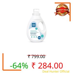 Mee Mee Baby Liquid Detergent 1.5 L | pH Balanced, Free from Harsh Chemicals, Safe for Mother’s Hands & Baby’s Skin | Anti-Bacterial, Removes Stains & Odor with One Drop, Hypoallergenic | Mild Scent