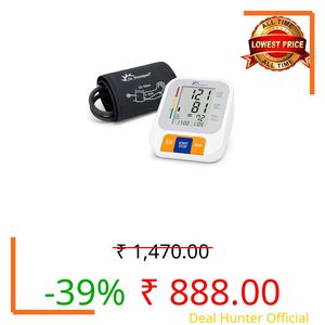 Dr. Morepen EMZMOREPEN-BP15 Arm Blood Pressure Monitor (White)
