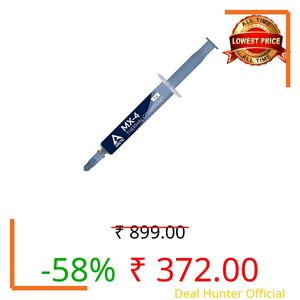 ARCTIC MX-4 - Thermal Compound Paste - Carbon Based High Performance - Heatsink Paste - Thermal Compound CPU for All Coolers - ACTCP00002B,Grey