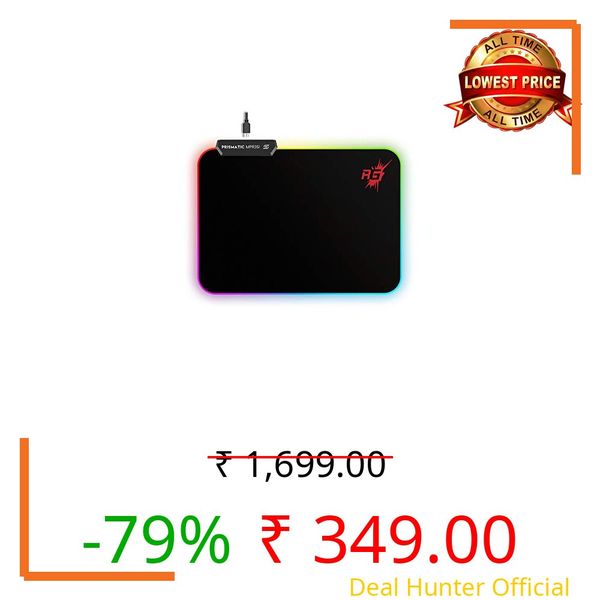 Redgear MPR351 Soft Base Mousepad with 4 LED Spectrum Mode