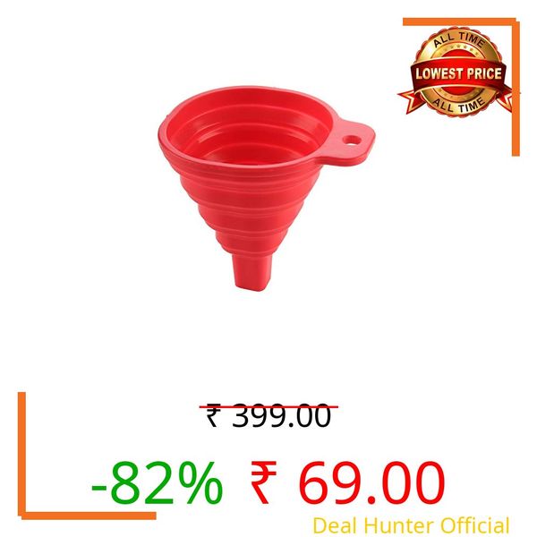 Clazkit - YH-065 Silicone Funnel, Multicolor