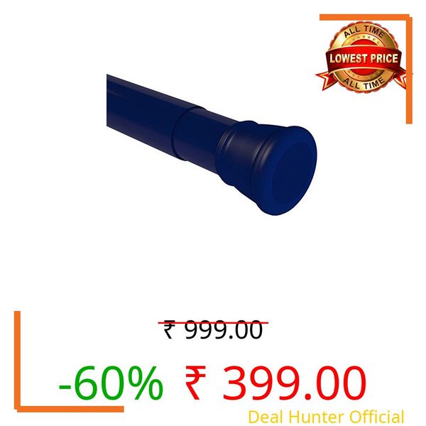 Story@Home Curtain Rod 104-178 CM Extendable Shower Curtain Tension Rod