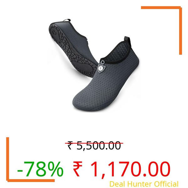 SIMARI Water Shoes for Women Men Swim Aqua Socks Beach Pool Essentials Barefoot Surf River Boat Kayak Sea Yoga Sand Exercise Sport Accessories Breathable Quick-Dry Adult Youth Kid Size SWS001