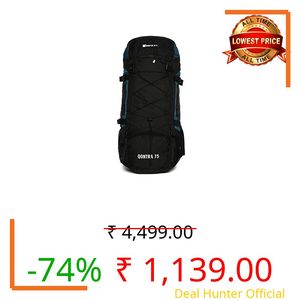 Impulse Rucksack bags 75 litres travel bag for men tourist bag for travel backpack for hiking trekking Bag for men camping Qontra T Blue with 1 year Warranty