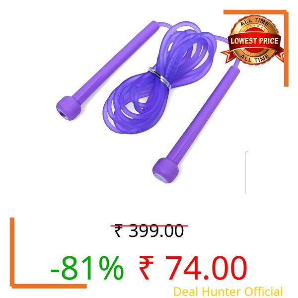 Skipping Rope Light Weight Multicolor For Kids and Teenagers