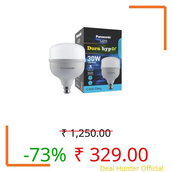 Panasonic 30W B22 LED Cool Day Light Bulb, Pack of 1