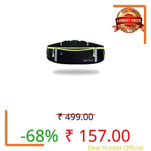 Running Belt Waist Pack- Rainproof Phone Holder for Workouts