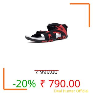 SPARX mens SS 453 | Latest, Daily Use, Stylish Floaters | Red Sport Sandal - 6 UK (SS 453)