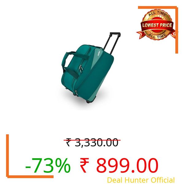 Safari Buzz Trolley 3 Years Warranty Duffle Bag (58 Cm, Teal)
