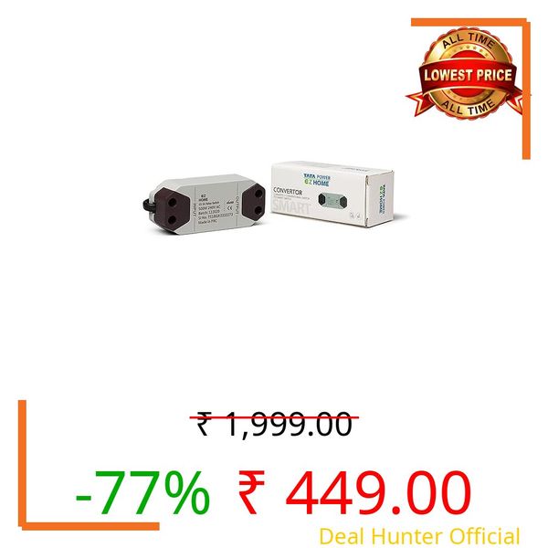 Tata Power EZ Home Wifi Smart Switch Convertor for Light, 5A 1 Channel Retrofittable