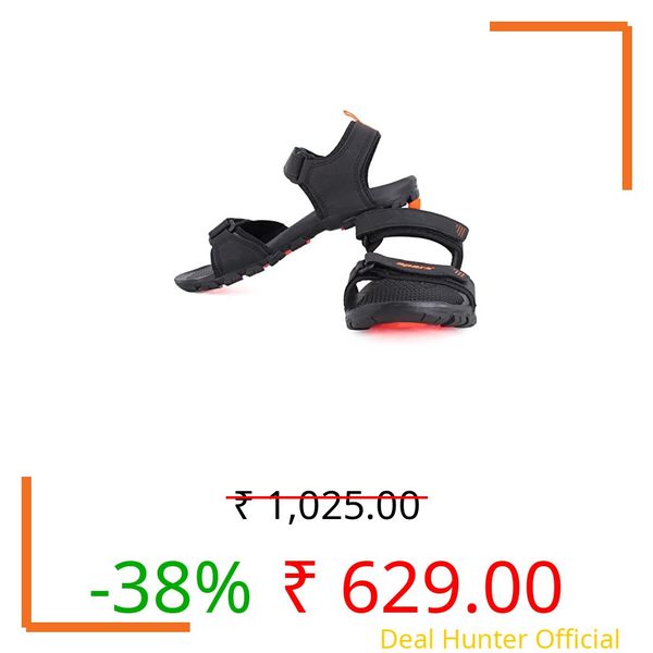 Sparx mens SS 561 | Latest, Daily Use, Stylish Floaters | Orange Sport Sandal - 6 UK (SS 561)