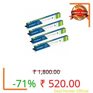 Crompton Laser Ray Neo 5W LED Batten |1 feet Slim Batten for Living Room & Bedroom | Energy Efficient Tubelight for Home | BIS Approved | Cool Day Light (6500K) (Pack of 1)