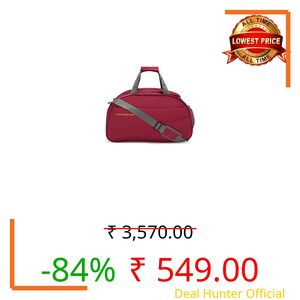 Aristocrat Polyester 50 Cms Small Duffle Bag (Red)