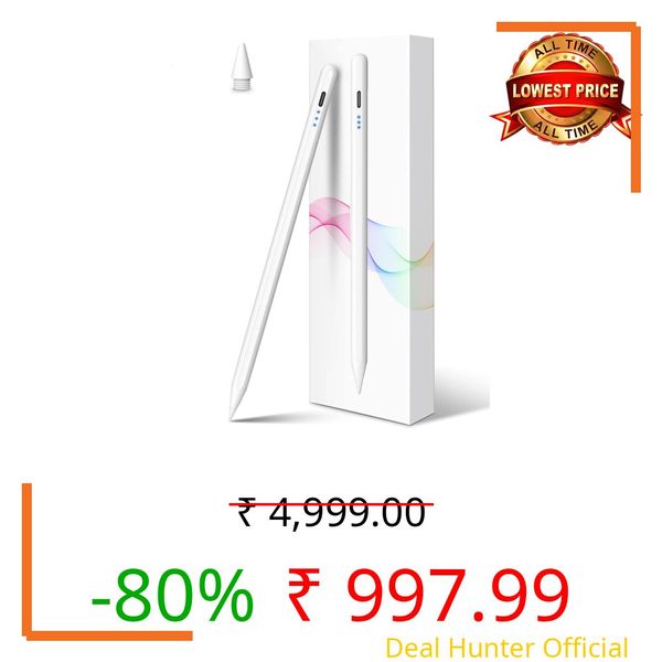 iPad Apple Pencil 2 Generation Upgraded Stylus Pen iPencil Pro with USB C, Palm Rejection 1st gen ,Tilt Sensitivity for iPad 9th/10th/11th/6/7/8 2018-2025 Air/mini 3/4/5/M2/M3 i Pad Pro 11/12.9/M4