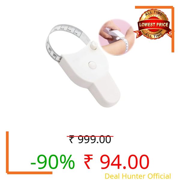 Body Tape Measure Soft Tape Measure 150cm/60" Tape Measure for Tailor's Measure Body Measurements White Retractable Body Measuring Tape