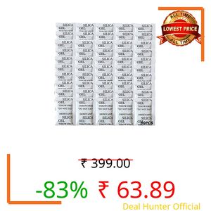 50PCS 5 Gram Silica Gel Packets, Premium Moisture Absorbers, Desiccant Packs for Storage Clothes, Shoes, Electronics, 3D Filament, Safes, Rechargeable Humidity Packs, Dehumidifier Bags, Silica Packets