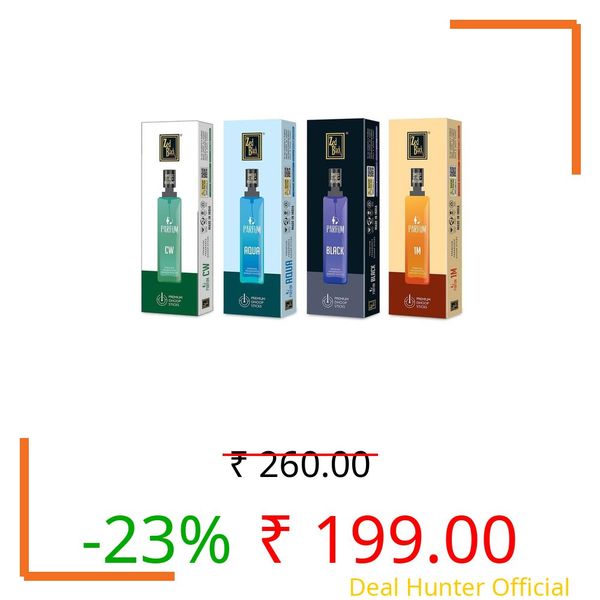 Zed Black Parfum Premium Fragrance Dhoop Sticks (Pack of 4) Suitable for Everyday Use – Alluring Fragrance Sticks