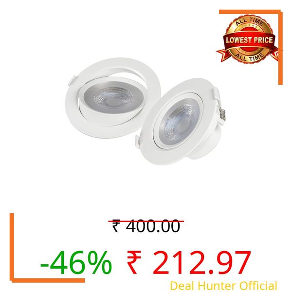 Havells Innova Neo 3 Watt Spot Light (Warml White) 3000K