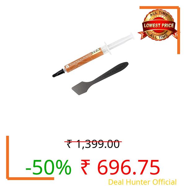 Thermalright TF4 4g Thermal Paste Cooling for High Conductivity 9.5W/MK,Easy to Apply,Premium Performance Thermal Paste for CPU/GPU/All CPU Coolers,4 Grams