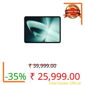OnePlus Pad 29.49Cm LCD Display, 12Gb Ram,256Gb Storage, Mediatek Dimensity 9000, Android 13.1, 144Hz Refresh Rate, Dolby Vision Atmos, Wi-Fi with Cellular Data Sharing Tablet, Green