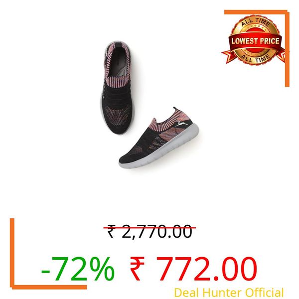 Marc Loire Slip-On Sneakers For Women, Lightweight & Comfortable Walking Sports Shoes Without Laces Multi Color,3 UK
