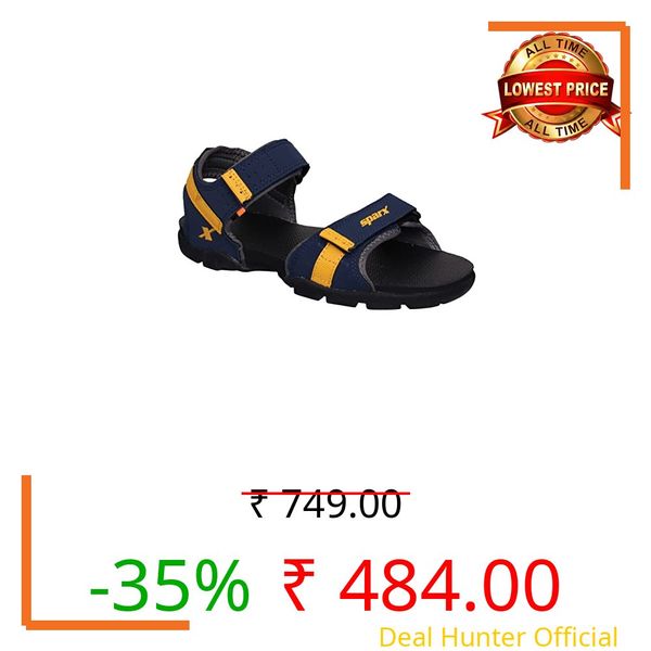 SPARX Mens SS 109 | Latest, Daily Use, Stylish Floaters | Blue Sport Sandal - 8 UK (SS 109)