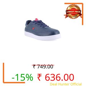 SPARX Casual Shoe SM-734 for Men – Lightweight, Stylish & Comfortable Lace-Up Casual Footwear, Office, Travel and Outdoor Activities Navy Blue