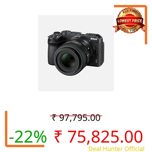 Nikon Z30 Camera Bundle with Z DX 18-140mm Lens - Versatile Creator-Ready Digital Photography