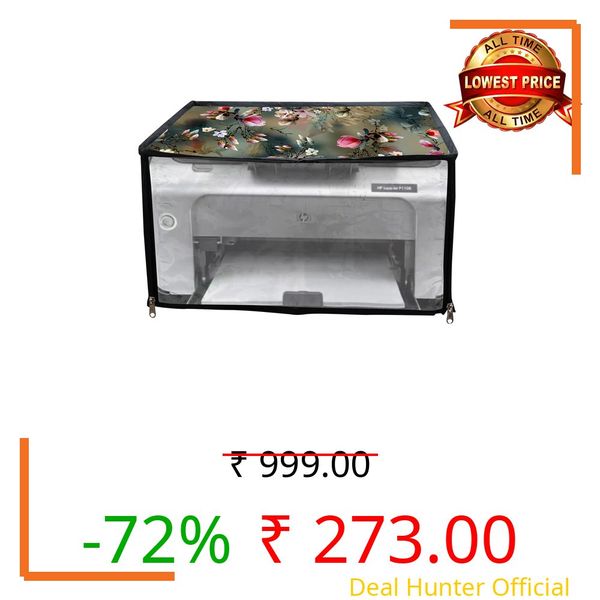 HomeStore-YEP Printer Cover For HP Laserjet P1108 Single Function Monochrome Laser Printer for Dust Protection Green