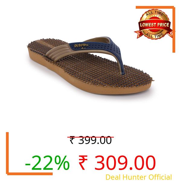 Action Women Brown Stylish & Lightweight Casual Slippers | Walking Flip Flop | Outdoor Slippers | Fashion Slipper | Outdoor Flip Flop | Evening Walk NFL00029WDNB07 | Size-7