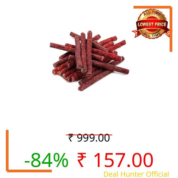 Agirav Chew Sticks for Dogs of All Life Stages Munchy Stick Chicken Flavour 1 Kg Dog Snacks, Treats