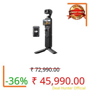DJI Osmo Pocket 3 Creator Combo, Vlogging Camera with 1'' CMOS & 4K/120fps