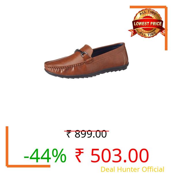 Bata Mario FK E 23 Mens Casual Loafer in Brown