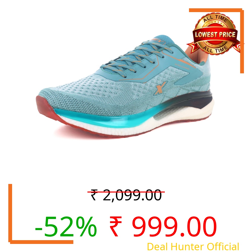 SPARX Men Sports Shoes Sm 884 with Soft Cushion & Long-Lasting Grip, Blue, 6 UK