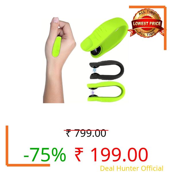 SHOPONIL Acupressure Hand Pressure Point Clip,All Natural Headache Migraine Aid, Tension Relief Wearable (Pack-2)