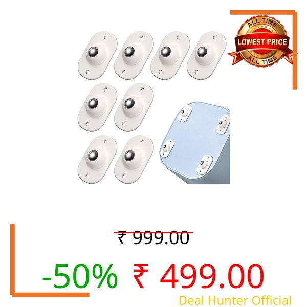 OENZA Mini Swivel Casters Wheels,Stainless Steel Self Adhesive,360 Degree Rotation Pulley,Universal Wheels At The Bottom Of The Storage Box,Swivel Caster Wheels For Furniture (24)