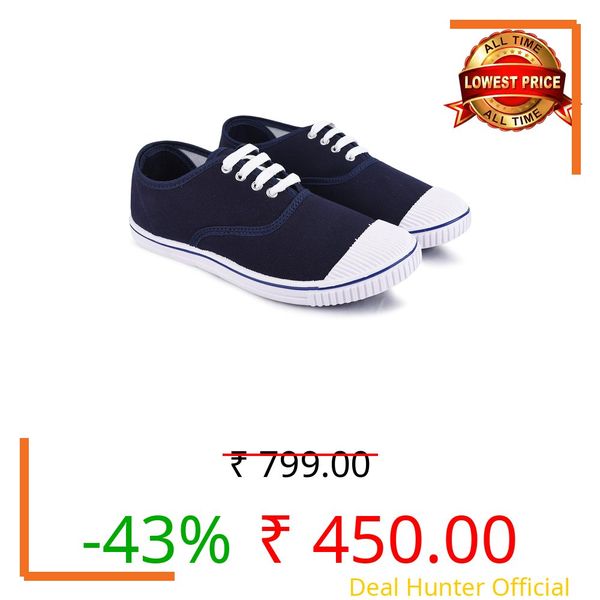 Lancer Unisex TNS-20/KNBL Navy School Shoe, 13