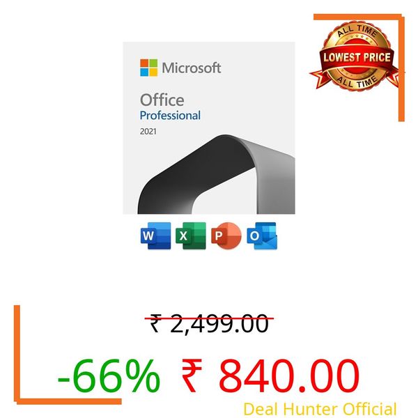 Microsoft Office 2021 Professional - Lifetime Validity - Windows only - Email delivery in 2 Hours- no CD - Email Bind Key
