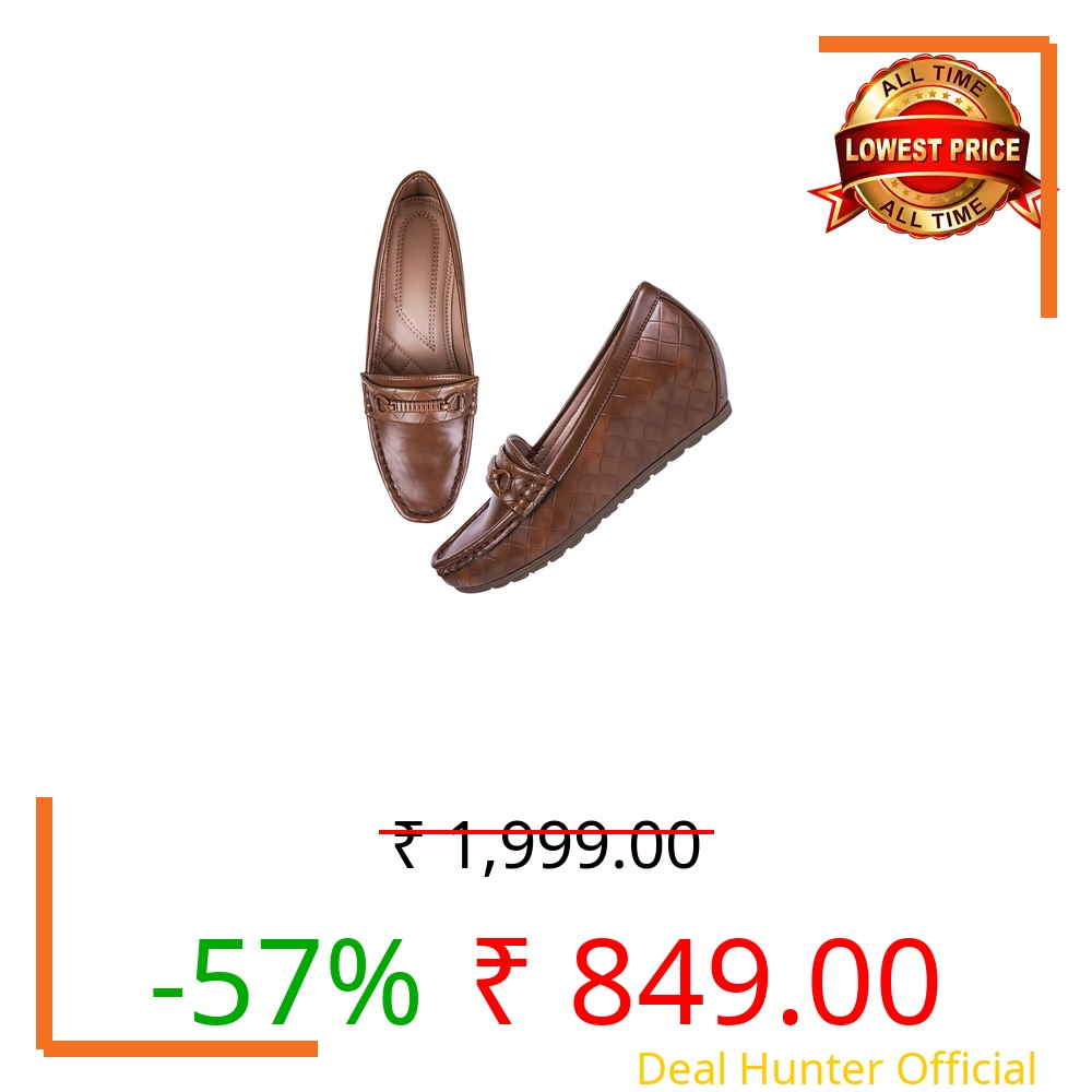 TRYME Trending and Comfortable Voguish Fabulous Flat Bellies Slip On Wedges Loafer Casual and Formal for Womens and Girls