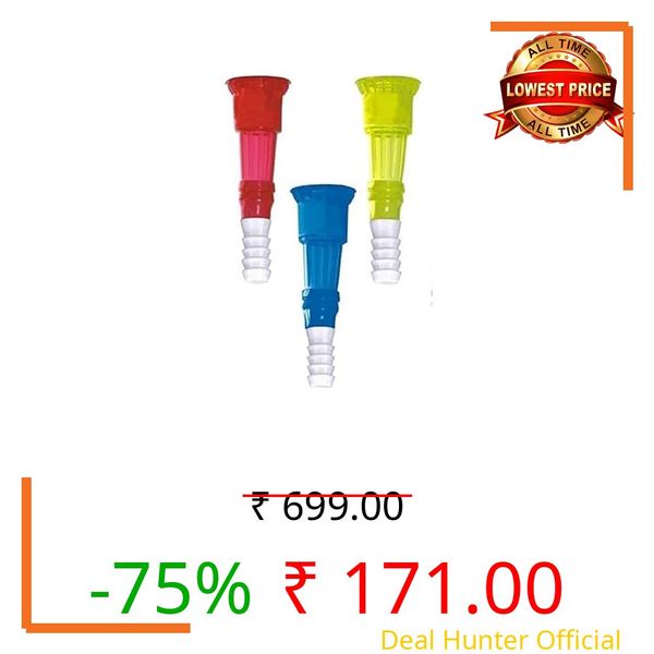 AKKIAGRO Pipe Plastic Connector PVC Jointer Hose Fast Fitting, for water tap jointer 1/2 inch (Tap connectors + 3/4 inch Hose Clamps, 3)