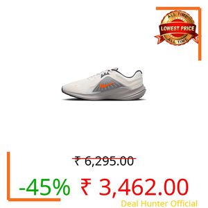 Nike Mens Quest 5 Sail/Total Orange-Thunder Blue Running Shoes UK 8