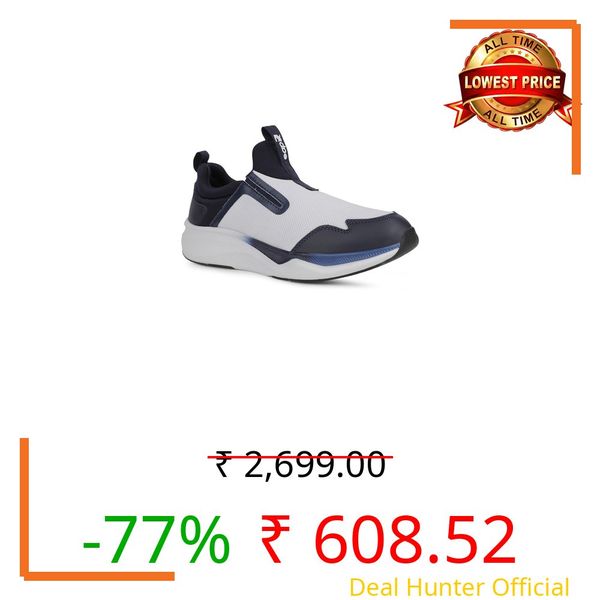 Liberty Leap7x REACTIVE5E Mens White Sports Non Lacing 41