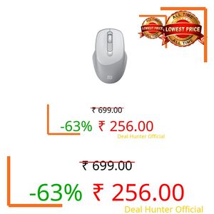Portronics Toad 35 Wireless Mouse with 2.4 GHz Wireless, Adjustable Sensitivity, USB Receiver, Ergonomic Design, for Laptops, Desktops PC, Mac (White)