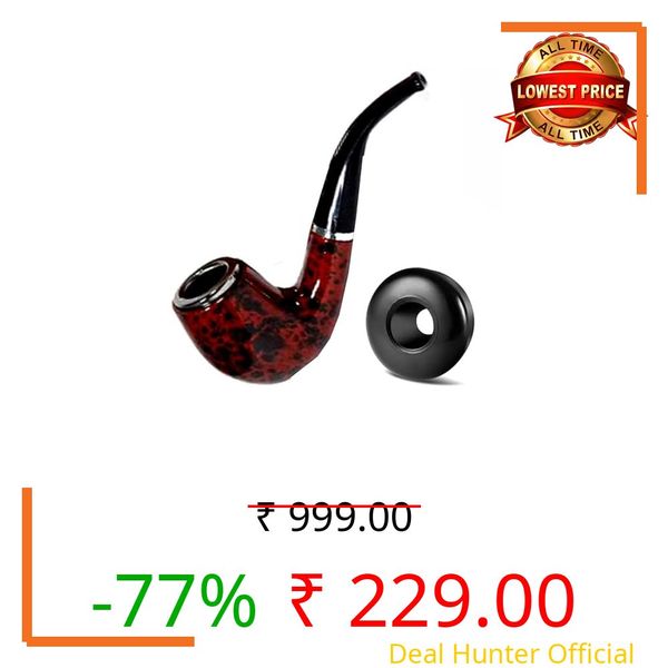 Durable Tar-Proof Cigar Cigarette Holder Hookah Tobacco Wooden Reusable Briar Smoking Pipe Weed Pipe Cigarette Pipe Handmade