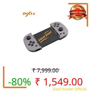 PXN Enemy Down Wireless Game Controller, Dual Analog Joysticks, Black