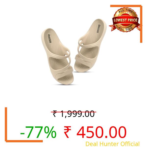 DOCTOR HEALTH SUPER SOFT Women’s Orthopedic Sandals And Slippers | Lightweight Anti-Skid Comfort Slides for Heel Pain Relief | Soft Cushion Sole Footwear for Everyday Use