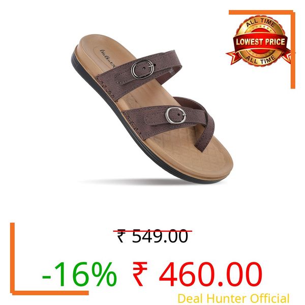 WALKAROO Comfort Sandal For Women's|CloudStep Double-Density PU Sole – Ultimate Comfort|Stylish Casual Wear|WE2501