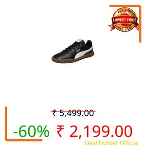 PUMA Unisex-Adults Club Kayzer Black-White Sneaker, 3UK, (40260302)